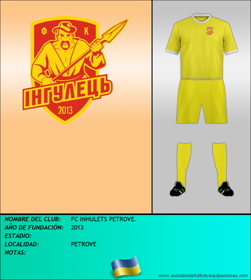 Escudo de FC INHULETS PETROVE.